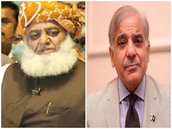 PML-N President Shehbaz Sharif and JUI-F chief Maulana Fazlur Rehman (File Photo)