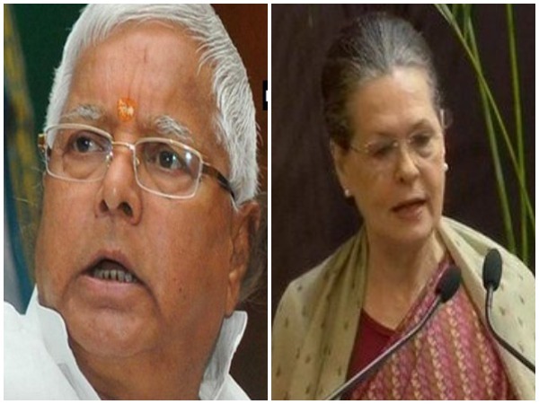 Sonia Gandhi and Lalu Prasad Yadav held a phone conversation (Photo/ANI)