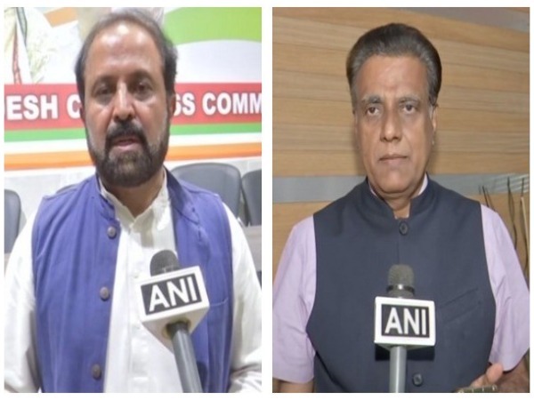Congress leader Madhu Yaskhi (L) and BJP leader NV Subash (R) (File Photo/ANI)
