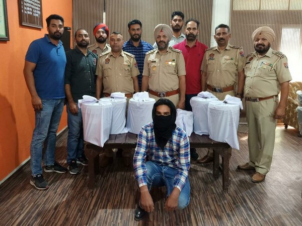 Punjab Police arrested a drug smuggler after recovering 55 kg Opium.