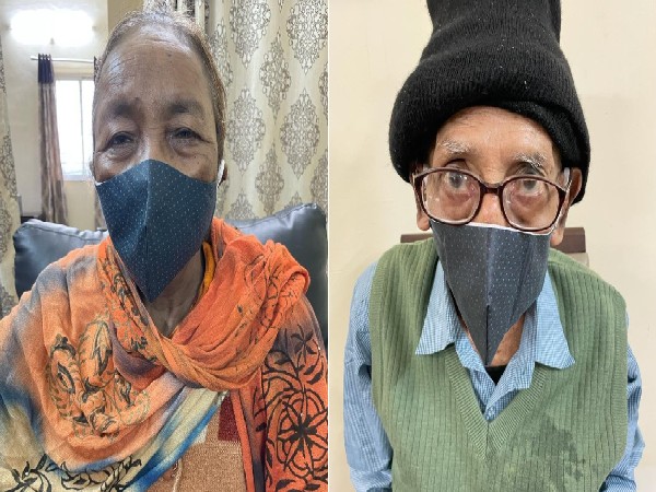 CPI Maoist leader Prashant Bose alias 'Kishan da' (R) and his wife Sheela Marandi (L). 