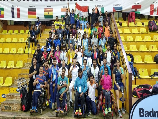 India para-badminton contingent