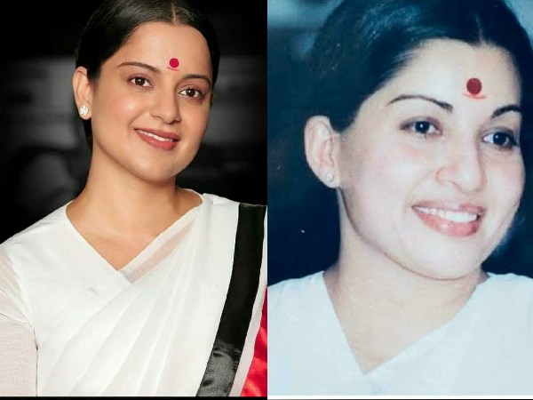 Kangana Ranaut and late Jayalalithaa (Image source: Instagram)