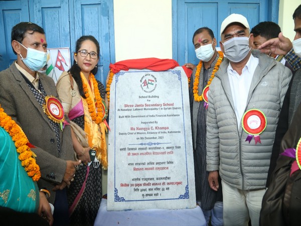  Two new school buildings, which were built under India grant assistance, was inaugurated in Sarlahi 