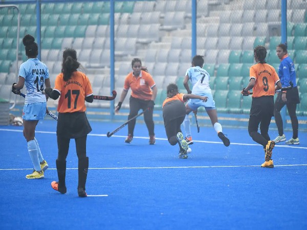 Odisha Naval Tata Hockey High-Performance Center players in action (Image: SAI)