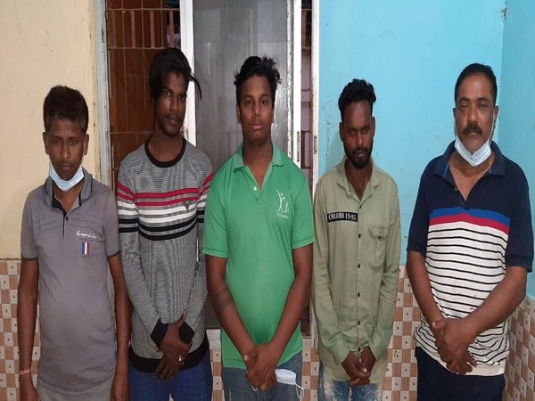 Police has arrested five accused in connection with the attempted lynching of two murder accused. (Photo/ANI)
