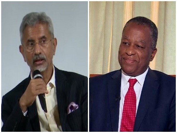 Dr S Jaishankar and Geoffrey Onyeama (file image)