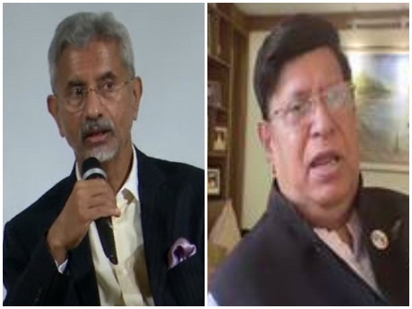 Dr S Jaishankar and A.K. Abdul Momen (file image)