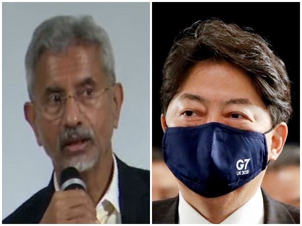 EAM Dr S Jaishankar and Japanese Foreign Minister Hayashi Yoshimasa
