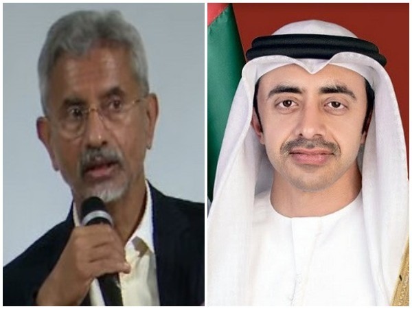 EAM Dr S Jaishankar and Foreign Minister of UAE Sheikh Abdullah bin Zayed Al Nahyan