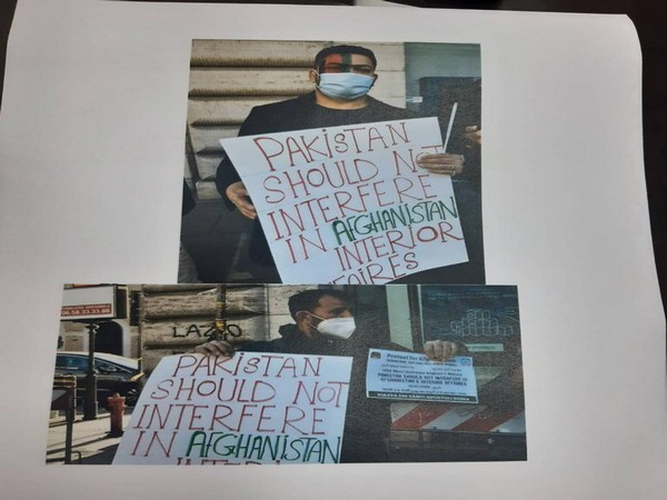 Afghan Community in Rome protesting against Taliban and Pakistan