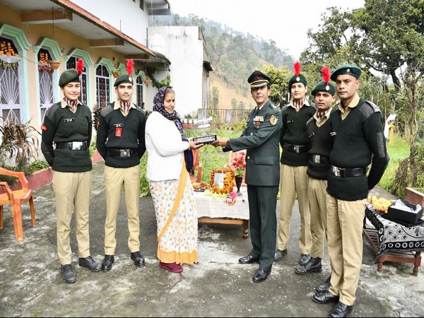 NCC facilitates families of martyrs (Photo/ANI)  
