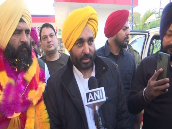 Aam Aadmi Party leader Bhagwant Mann (Photo/ANI)