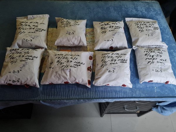 J-K police busts narco terror module in Baramulla (Photo:ANI)