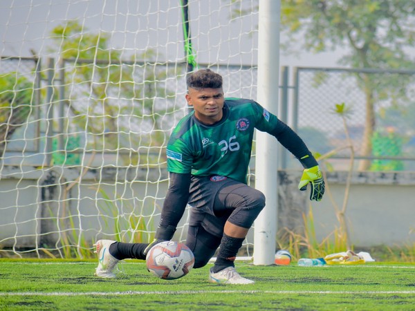 Rajasthan United goalkeeper Vishal Joon (Image: AIFF)