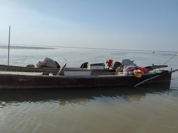 One of the seven Pakistani boats seized by BSF in Gujarat's Bhuj on Thursday.