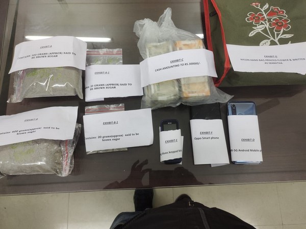 Material seized by Siliguri police (Photo/ANI) 