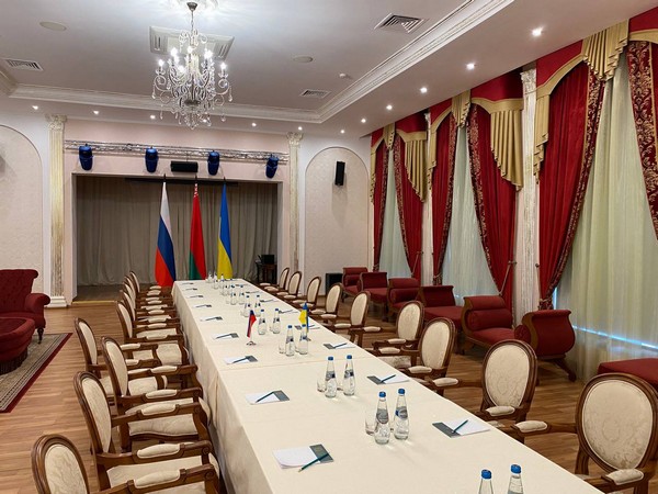 Meeting venue for Russia-Ukraine negotiations (Photo/@BelarusMFA)