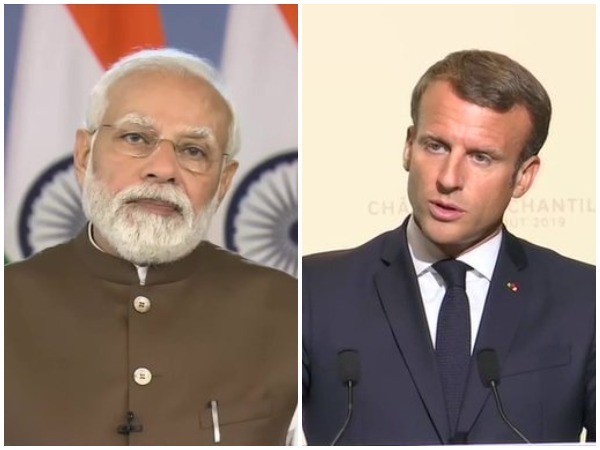 Prime Minister Narendra Modi and French President Emmanuel Macron (file photo)
