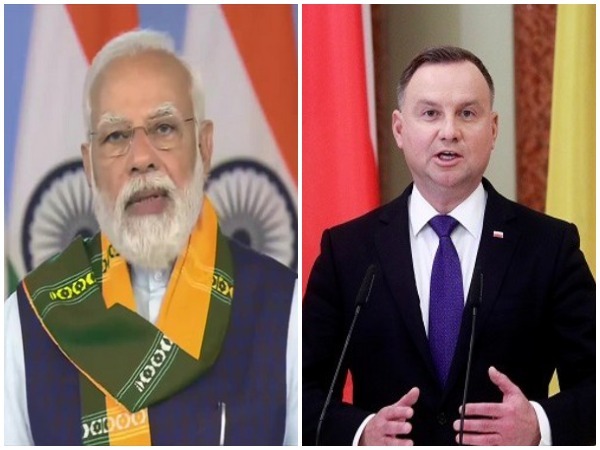 Prime Minister Narendra Modi and Polish President Andrzej Duda