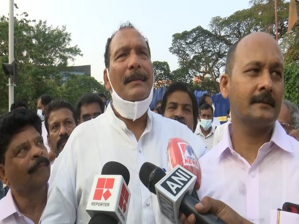 AICC Secretary Ivan D'Souza speaking to reporters on Wednesday. (Photo/ANI)