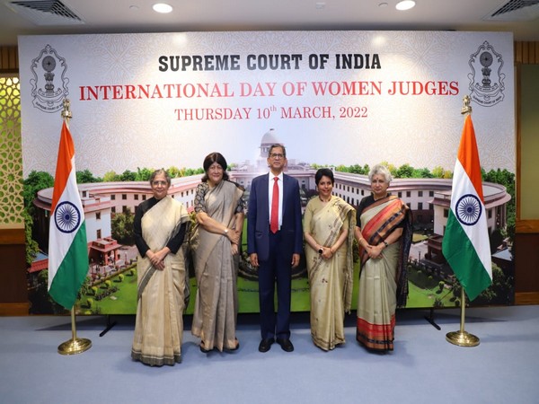 Chief Justice of India NV Ramana at 'International Day of Women Judges' programme. (File Photo/ANI)