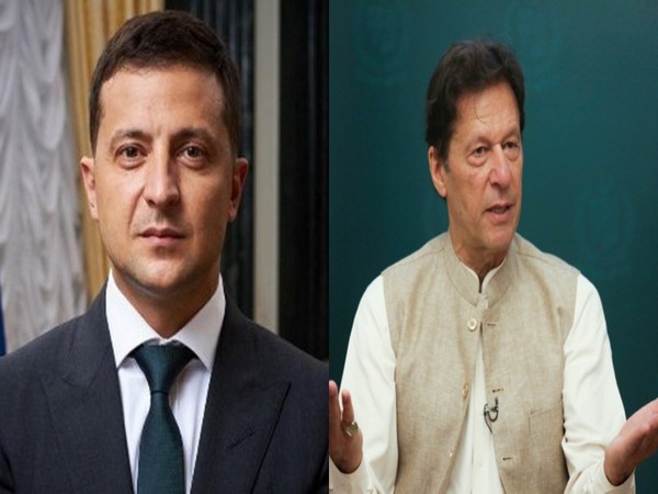 Ukrainian President Volodymyr Zelenskyy and Pakistan Prime Minister Imran Khan (File Photo)