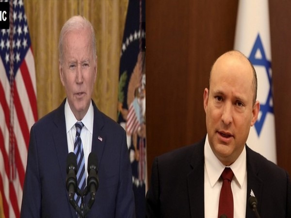 US President Joe Biden and Israeli Prime Minister Naftali Bennett (File Photo)