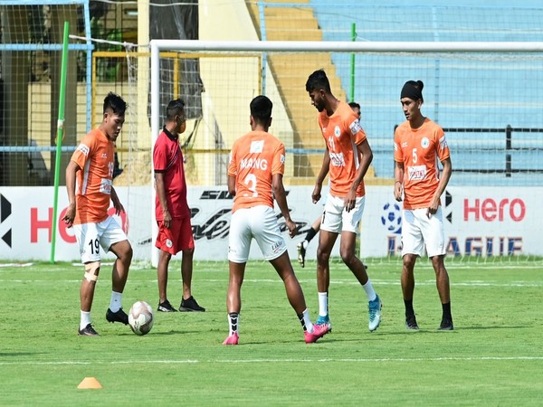 Neroca FC during practice session (Image: AIFF/I-League)