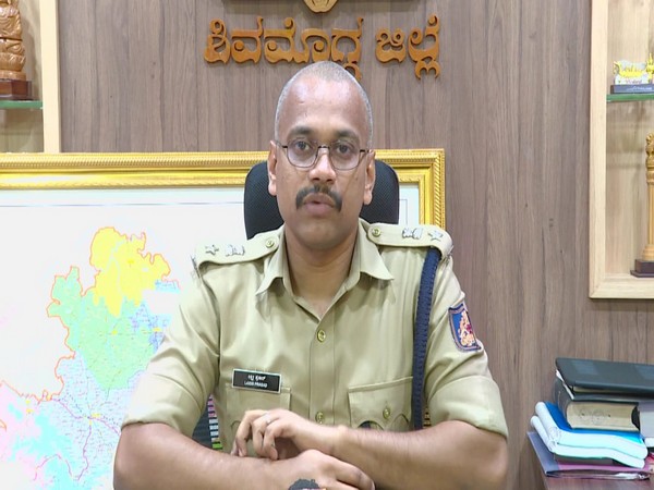 Shivamogga Superintendent of Police BM Laxmi Prasad (Photo/ANI)