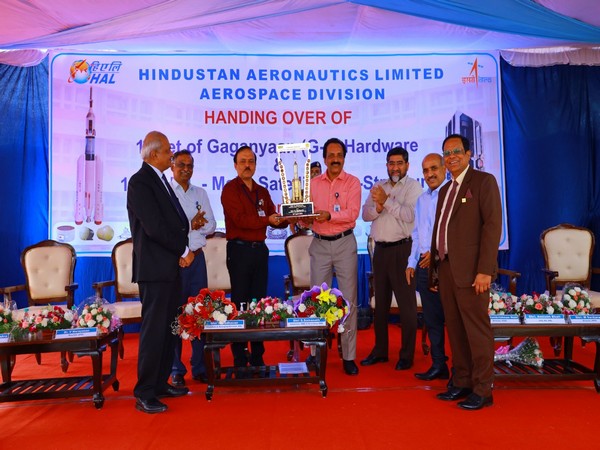 Gaganyaan hardware handed over to ISRO (Photo/ANI)