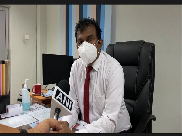 Dr Dammika, Director of National Eye Hospital Colombo