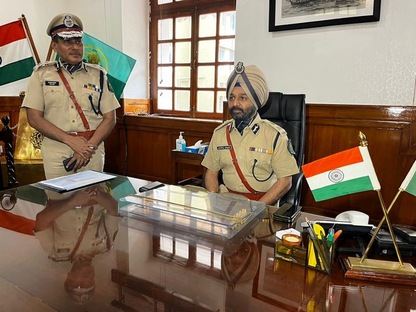 IPS Jaspal Singh, new DGP Goa (Photo/ANI)