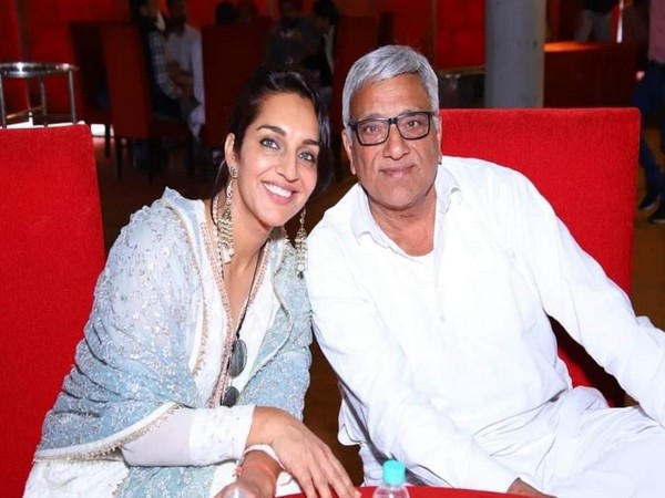 Former Haryana Congress leader Nirmal Singh, daughter Chitra Sarwara (Photo:Facebook/Chitra Sarwara)