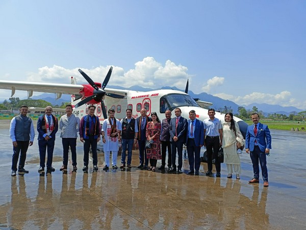 Jyotiraditya Scindia launches Dibrugarh-Pasighat flight to boost NE connectivity  (Photo/ANI)