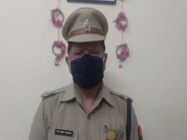 Raj Kumar Agrawal, Superintendent of Police, Bareilly. [Photo/ANI]