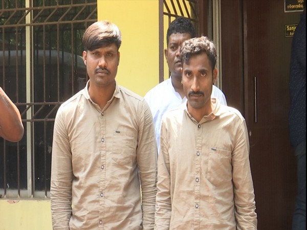 Bhubaneswar police arrested two in ATM machine robbery (Photo/ANI)