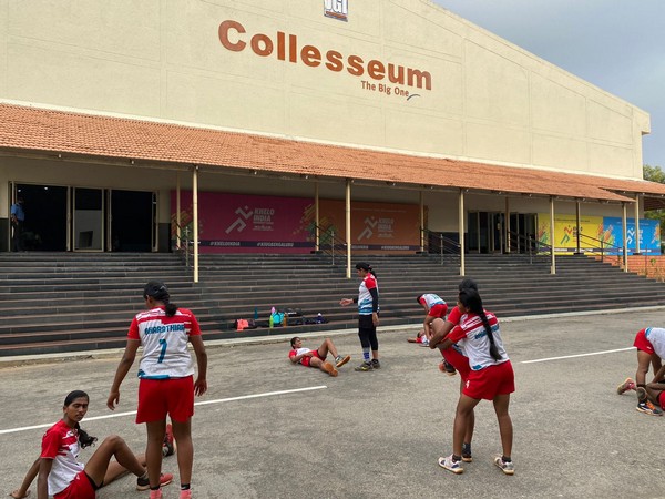 Athletes practicing ahead of Khelo India University Games (Image: MYAS)