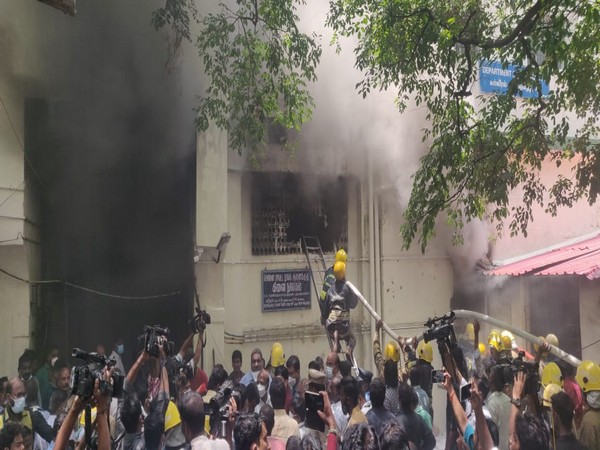 Visual from the  Rajiv Gandhi Government Hospital, Chennai (Photo/ANI)