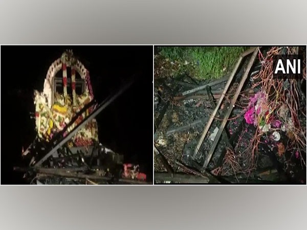 Temple car of Appar Swami temple chariot festival electrocuted (File Photo)