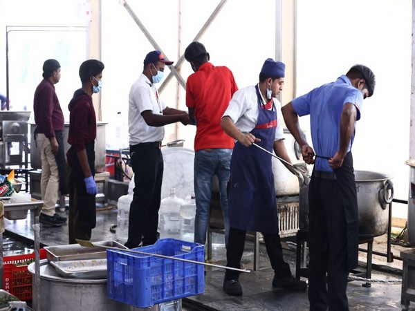 Food being prepared for athletes during KIUG (Image: SAI media)