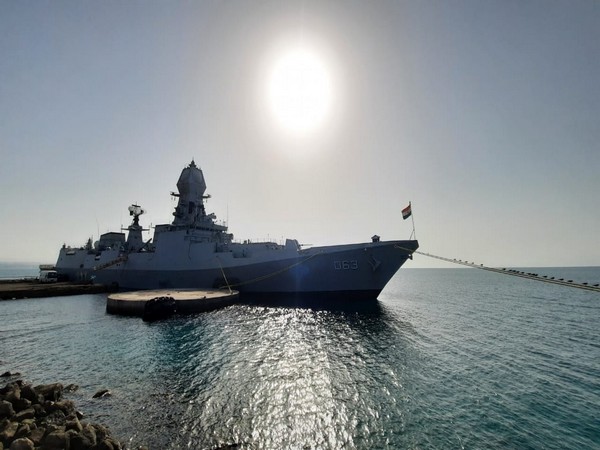  INS Kolkata (Photo/ANI)