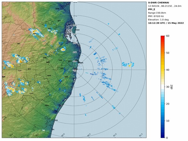 Thunderstorm, rainfall likely in Tamil Nadu and Karaikal, says IMD (Photo/ANI)