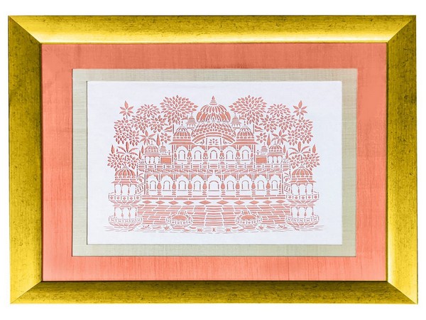 The Sanjhi Art panel.