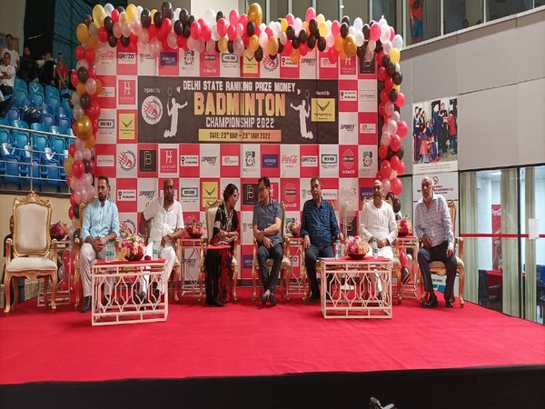 Union Law Minister Kiren Rijiju at Delhi State Ranking prize money badminton championship