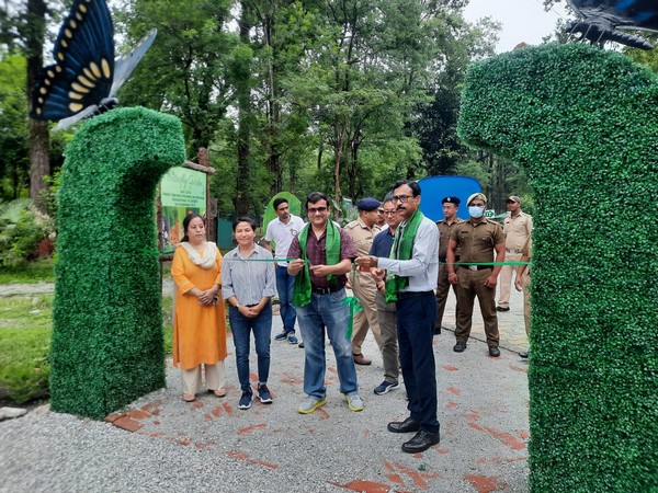 Butterfly garden being inaugurated at at the North Bengal Wild Animal Park. (Photo/ANI)