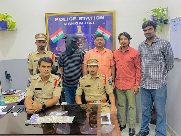 Hyderabad police apprehend interstate property offender (Photo:ANI)