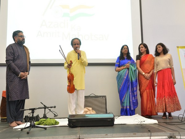 Musical concert with renowned violinist L Subramaniam and singer Kavita Krishnamurti in Antananarivo