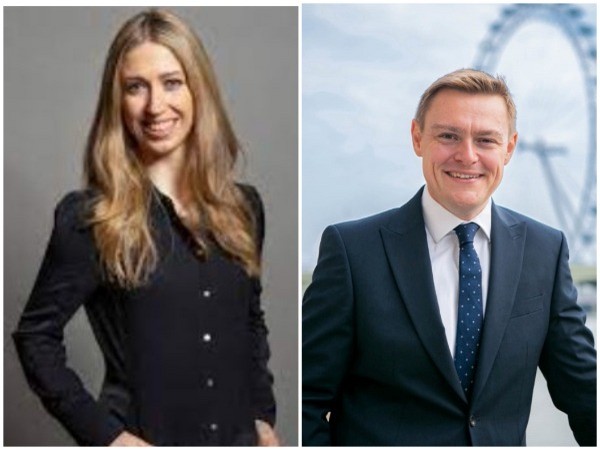 Junior transport minister Laura Trott  and Will Quince, minister for children and families 