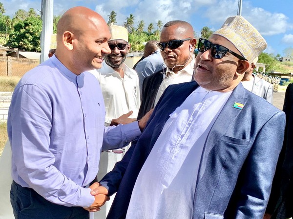 India ambassador to Comoros Abhay Kumar visits Comoros President Azali Assoumani